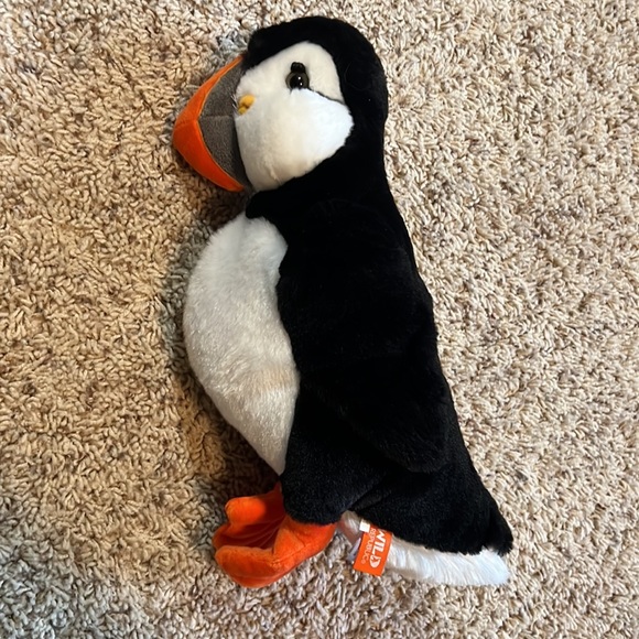 BNWOT Wild Republic super soft & cuddly Puffin stuffed animal plush! - Picture 3 of 8